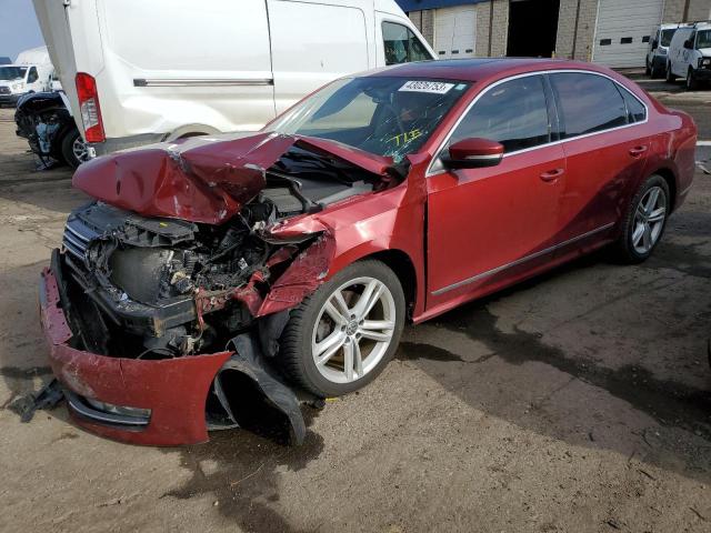 VOLKSWAGEN PASSAT SE 2015 with VIN 1VWBS7A34FC013519 - Photo from auction