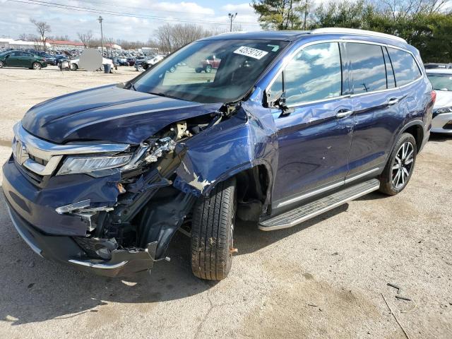 HONDA PILOT ELIT 2019 with VIN 5FNYF6H06KB009654 - Photo from auction