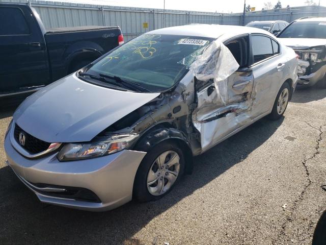Photo 1 from auction – 2015 HONDA CIVIC LX with VIN 2HGFB2F57FH506370