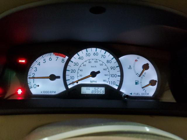 Photo 9 from auction – 2004 TOYOTA COROLLA CE with VIN 2T1BR32E04C287425