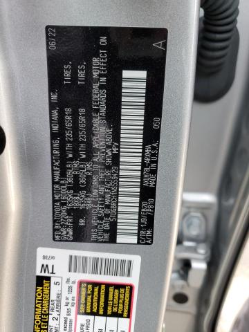 Photo 14 from auction – 2022 TOYOTA HIGHLANDER with VIN 5TDGBRCH1NS559429