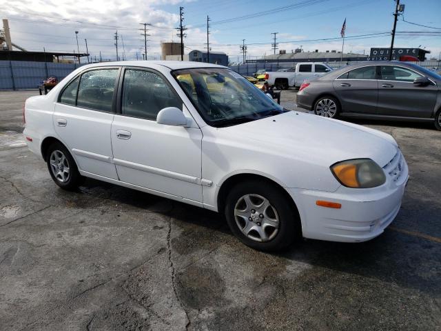 Photo 4 from auction – 2003 HYUNDAI ACCENT GL with VIN KMHCG45C53U483495