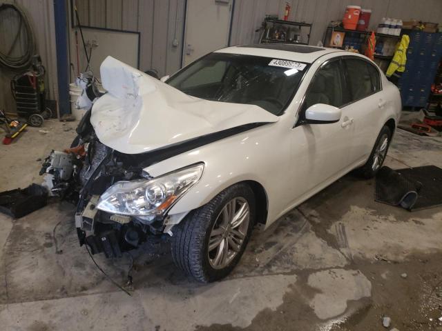 INFINITI G37 2012 with VIN JN1CV6AR8CM978678 - Photo from auction
