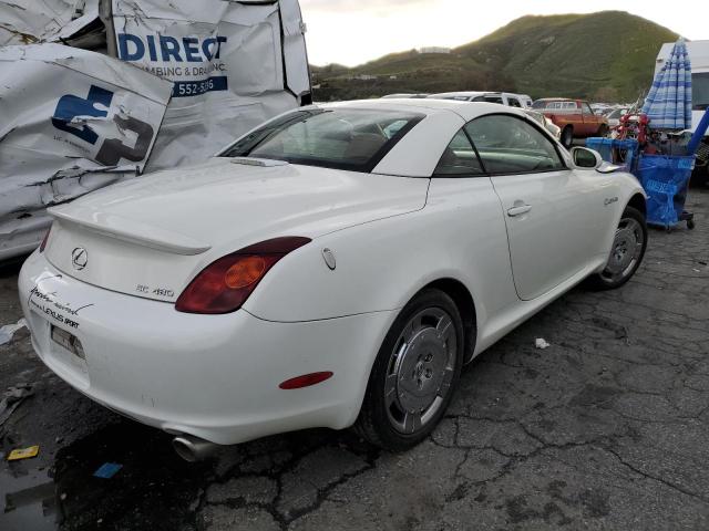 Photo 3 from auction – 2003 LEXUS SC 430 with VIN JTHFN48Y630040759