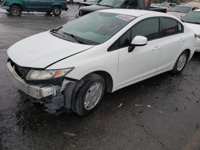 HONDA CIVIC HF 2013 with VIN 2HGFB2F62DH528007 - Photo from auction