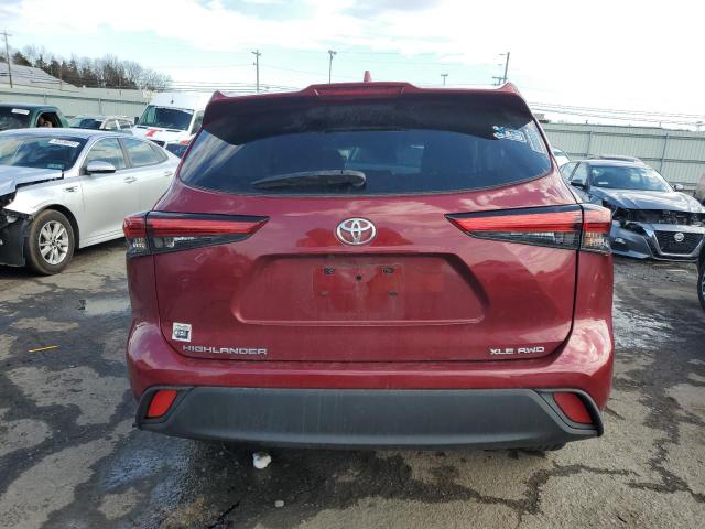 Photo 6 from auction – 2021 TOYOTA HIGHLANDER with VIN 5TDGZRBH8MS132650