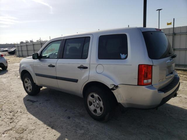 Photo 2 from auction – 2010 HONDA PILOT LX with VIN 5FNYF3H20AB014640