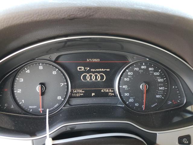 Photo 9 from auction – 2018 AUDI Q7 PREMIUM with VIN WA1LHAF77JD021061