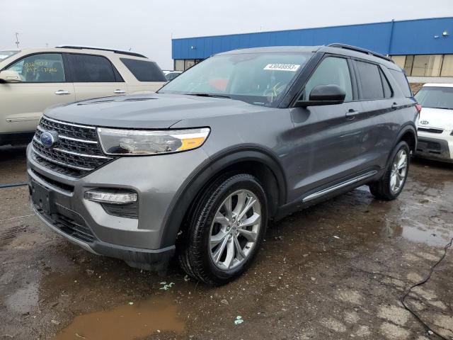 FORD EXPLORER X 2021 with VIN 1FMSK8DH1MGB00375 - Photo from auction