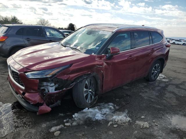 TOYOTA HIGHLANDER 2021 with VIN 5TDGZRBH8MS132650 - Photo from auction