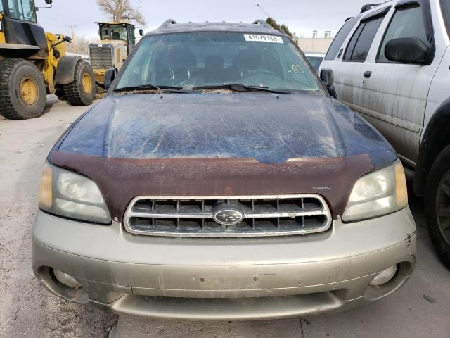 Photo 5 from auction – 2001 SUBARU LEGACY OUT with VIN 4S3BH675217663942