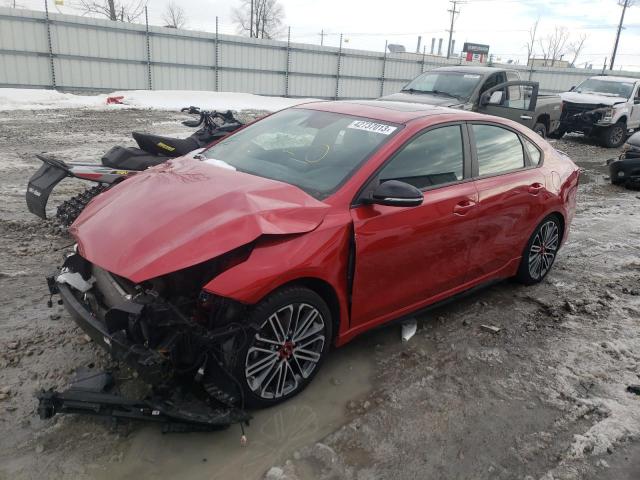 KIA FORTE GT 2020 with VIN 3KPF44AC6LE154352 - Photo from auction