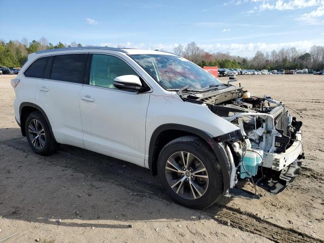 Photo 4 from auction – 2016 TOYOTA HIGHLANDER with VIN 5TDJKRFH4GS327590