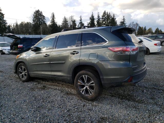 Photo 2 from auction – 2016 TOYOTA HIGHLANDER with VIN 5TDKKRFHXGS170703