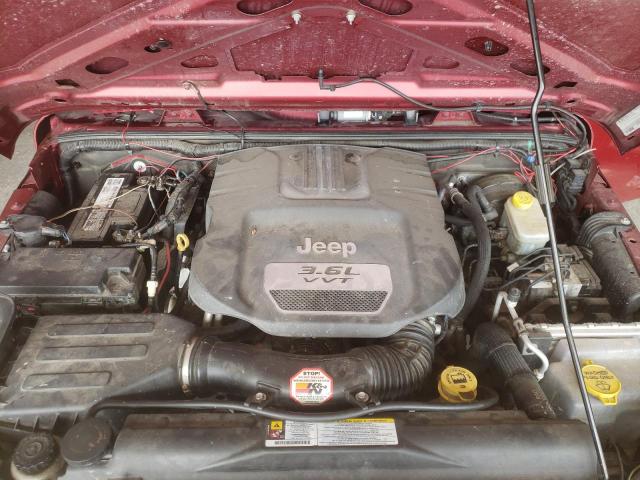 Photo 12 from auction – 2012 JEEP WRANGLER U with VIN 1C4BJWEG2CL124885
