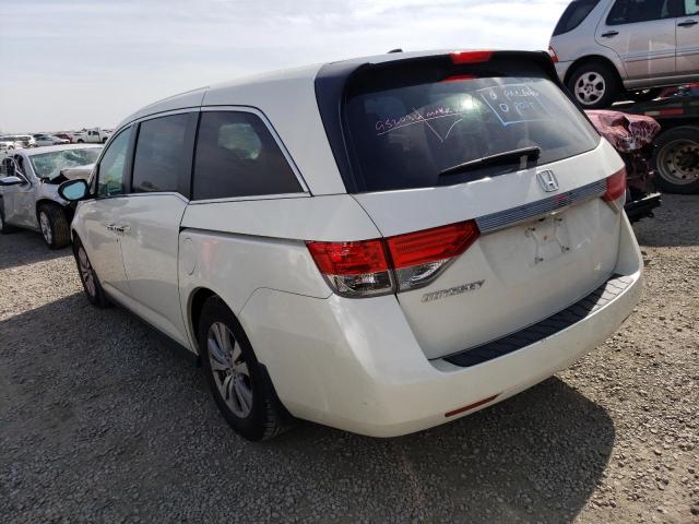 Photo 2 from auction – 2015 HONDA ODYSSEY EX with VIN 5FNRL5H68FB122393