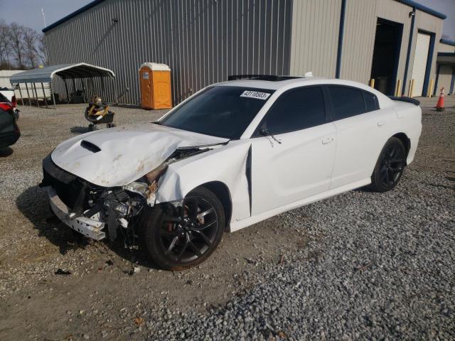 DODGE CHARGER R/ 2019 with VIN 2C3CDXCT4KH607845 - Photo from auction