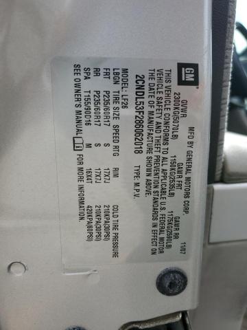Photo 14 from auction – 2008 CHEVROLET EQUINOX LT with VIN 2CNDL53F286062018