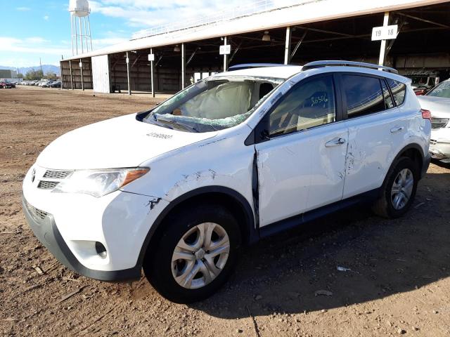 TOYOTA RAV4 LE 2015 with VIN JTMZFREV4FJ055830 - Photo from auction