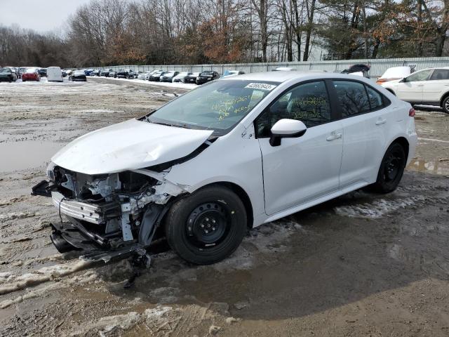 TOYOTA COROLLA LE 2022 with VIN 5YFEPMAE0NP388220 - Photo from auction