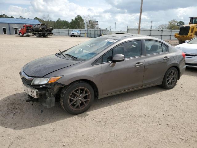 HONDA CIVIC EX 2012 with VIN 19XFB2F86CE006801 - Photo from auction