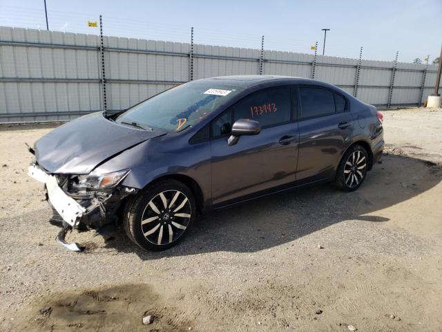 HONDA CIVIC EXL 2014 with VIN 2HGFB2F94EH554412 - Photo from auction