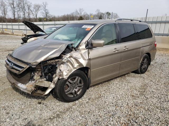 HONDA ODYSSEY EX 2005 with VIN 5FNRL38715B091094 - Photo from auction
