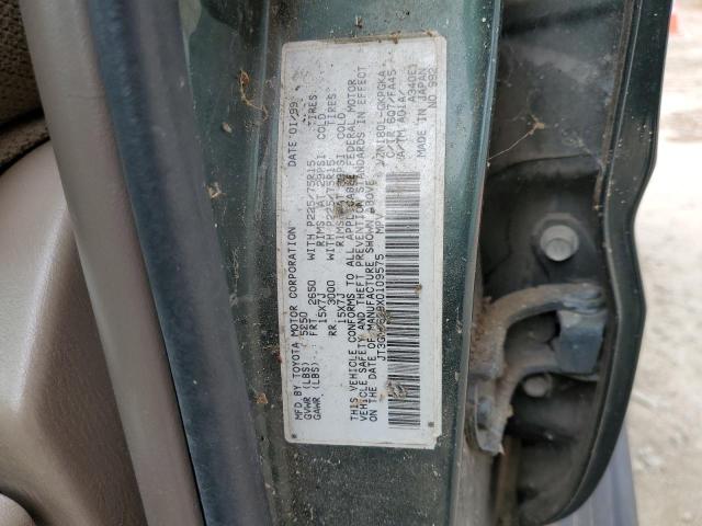 Photo 14 from auction – 1999 TOYOTA 4RUNNER SR with VIN JT3GN86R9X0109575