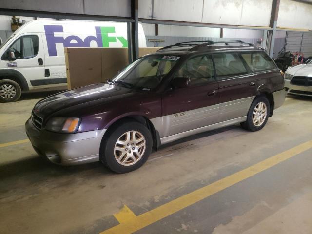 SUBARU OUTBACK 2000 with VIN 4S3BH6863Y7667550 - Photo from auction