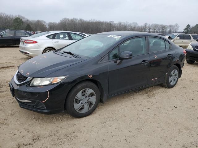 Photo 1 from auction – 2013 HONDA CIVIC LX with VIN 2HGFB2F54DH570086