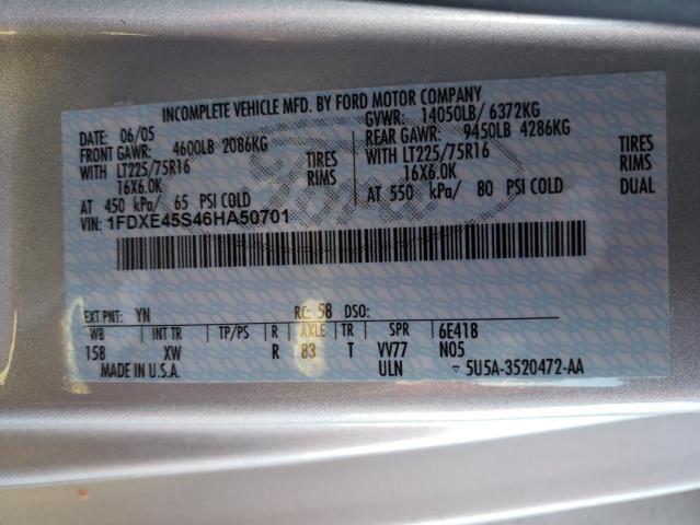 Photo 10 from auction – 2006 WINNEBAGO MOTORHOME with VIN 1FDXE45S46HA50701