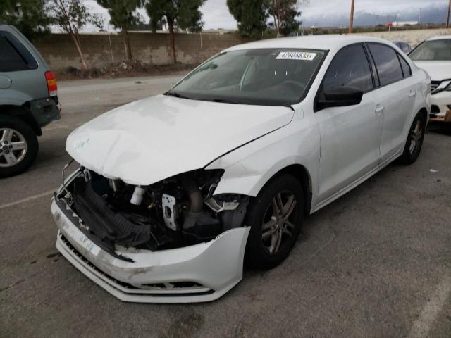 VOLKSWAGEN JETTA BASE 2015 with VIN 3VW2K7AJ8FM406209 - Photo from auction