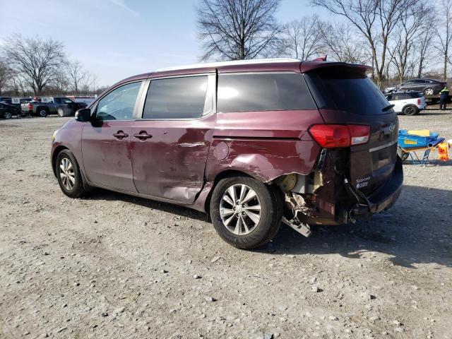 Photo 2 from auction – 2016 KIA SEDONA LX with VIN KNDMB5C18G6115336