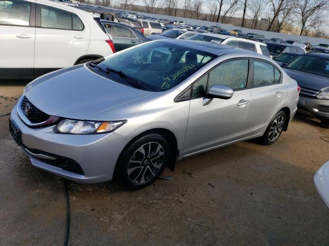 HONDA CIVIC EX 2015 with VIN 19XFB2F80FE038177 - Photo from auction