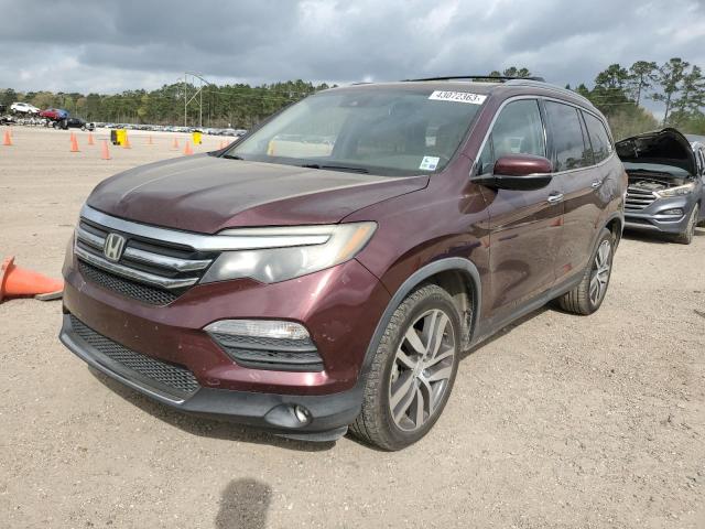 Photo 1 from auction – 2016 HONDA PILOT TOUR with VIN 5FNYF5H90GB004689