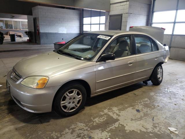 HONDA CIVIC LX 2002 with VIN 1HGES16502L015755 - Photo from auction