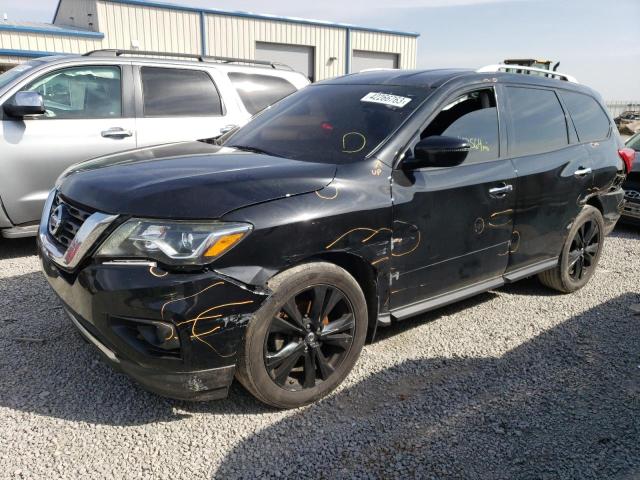NISSAN PATHFINDER 2017 with VIN 5N1DR2MN3HC622591 - Photo from auction
