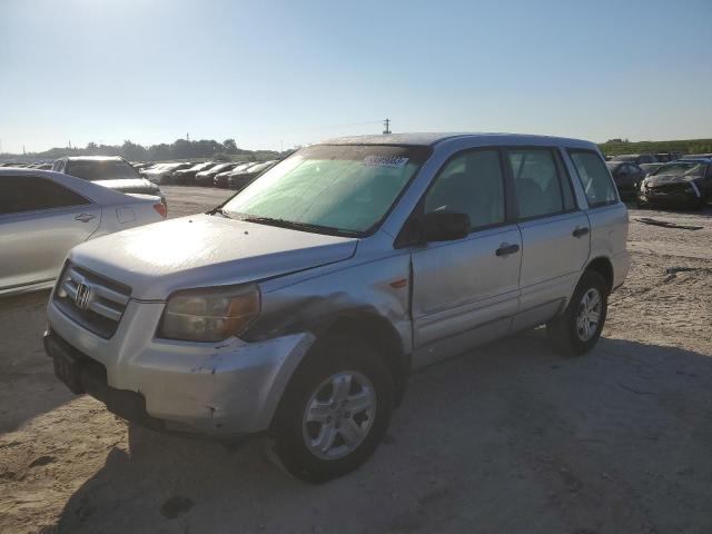 HONDA PILOT LX 2007 with VIN 5FNYF28107B015541 - Photo from auction
