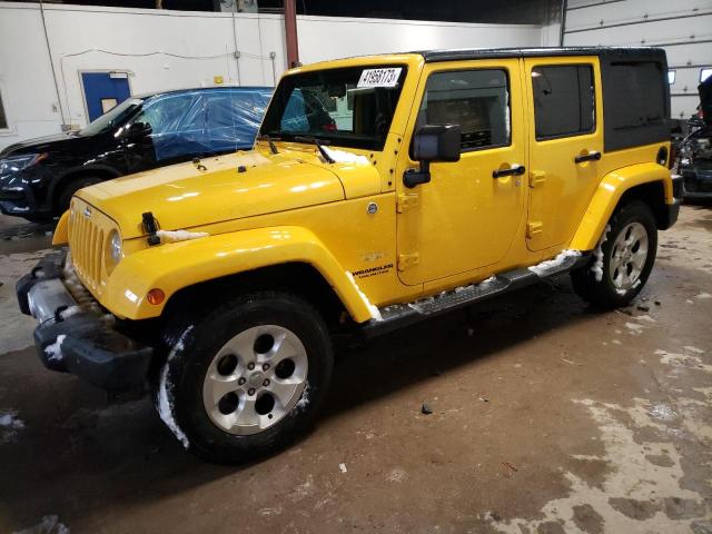 JEEP WRANGLER U 2015 with VIN 1C4BJWEG0FL675448 - Photo from auction