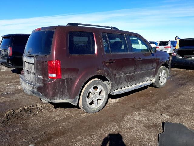 Photo 3 from auction – 2013 HONDA PILOT EXL with VIN 5FNYF4H55DB026626