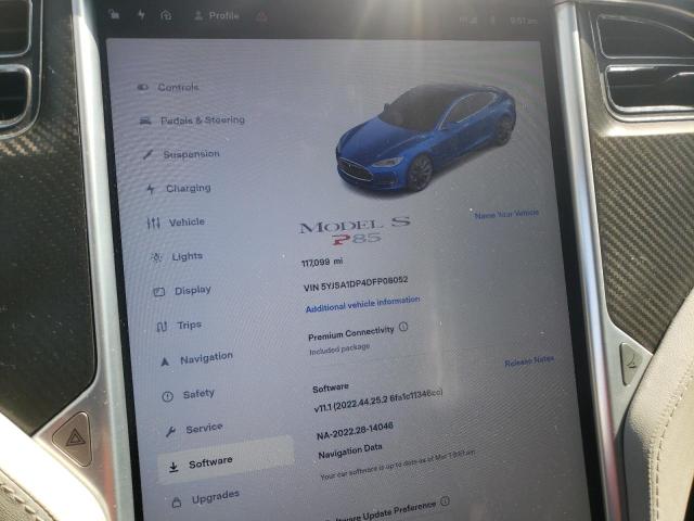 Photo 9 from auction – 2013 TESLA MODEL S with VIN 5YJSA1DP4DFP08052