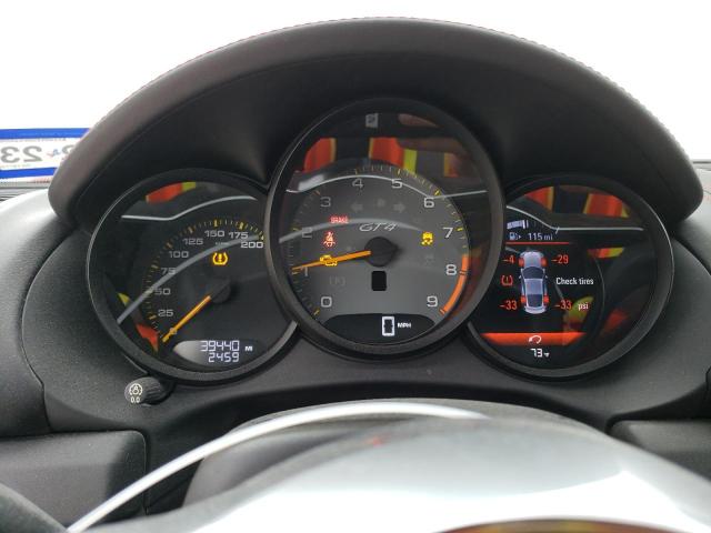 Photo 9 from auction – 2016 PORSCHE CAYMAN GT4 with VIN WP0AC2A84GK197720