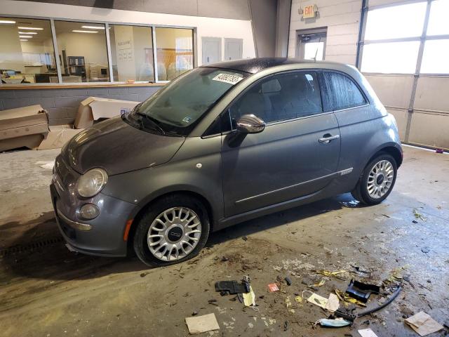 FIAT 500 LOUNGE 2012 with VIN 3C3CFFCR1CT119468 - Photo from auction