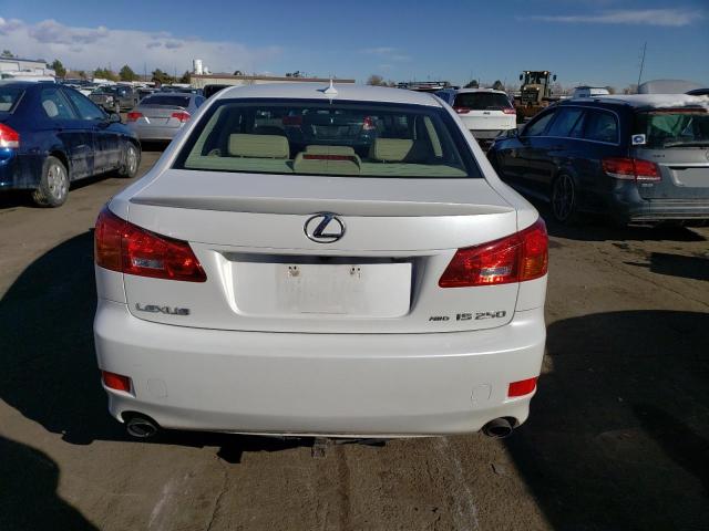 Photo 6 from auction – 2008 LEXUS IS 250 with VIN JTHCK262385017352