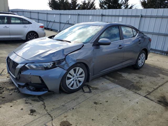 NISSAN SENTRA S 2020 with VIN 3N1AB8BVXLY206963 - Photo from auction