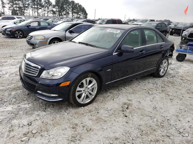Photo 1 from auction – 2012 MERCEDES-BENZ C 250 with VIN WDDGF4HB8CA597803