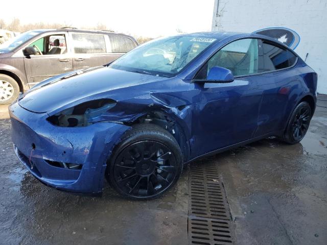 TESLA MODEL Y 2022 with VIN 7SAYGDEE3NF386953 - Photo from auction