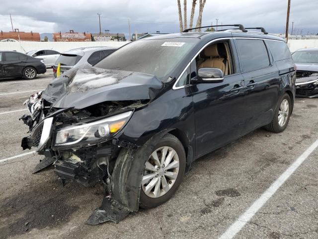 KIA SEDONA EX 2018 with VIN KNDMC5C10J6381356 - Photo from auction