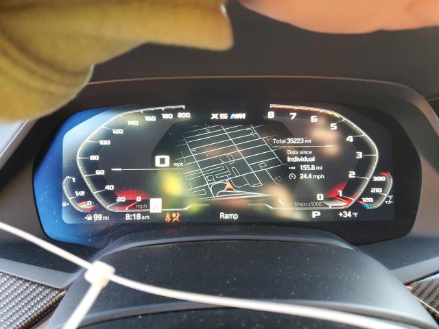 Photo 9 from auction – 2020 BMW X5 M with VIN 5YMJU0C02L9D63561