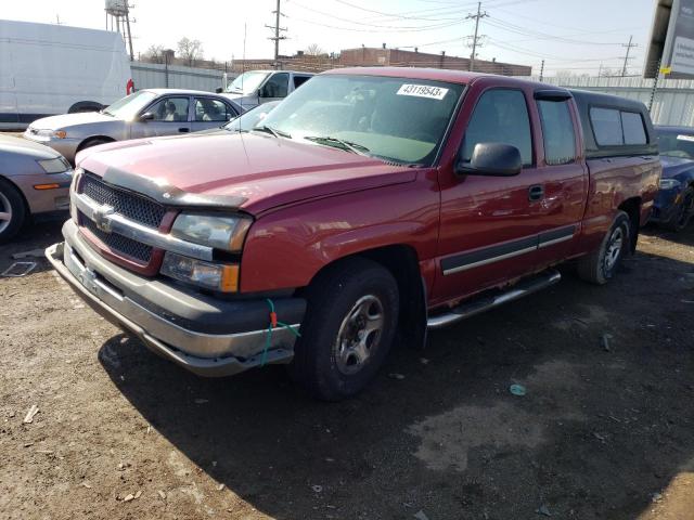 CHEVROLET SILVERADO 2004 with VIN 2GCEC19TX41196474 - Photo from auction